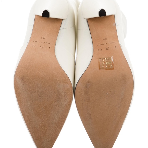 Iro Ava cream over the knee boots leather boots - Picture 2 of 5